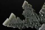 Skeletal Halite Crystals with Tolbachite - Poland #175420-2
